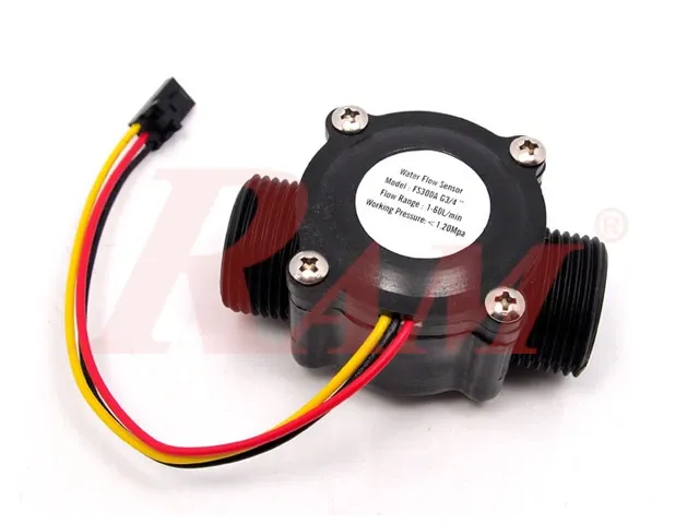 FS300A Water Flow Meter Sensor G3_4_ Flow Range 1-60L_Min.webp