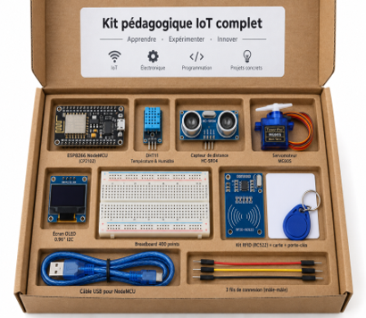Kit IoT ESP8266 NodeMCU Complet au Maroc | SmartDS