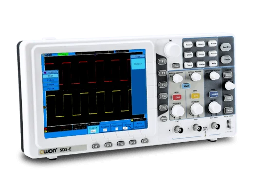Oscilloscope numérique OWON SDS1052 — 50 MHz · 2 canaux · jusqu'à 500 MS/s au Maroc | SmartDS