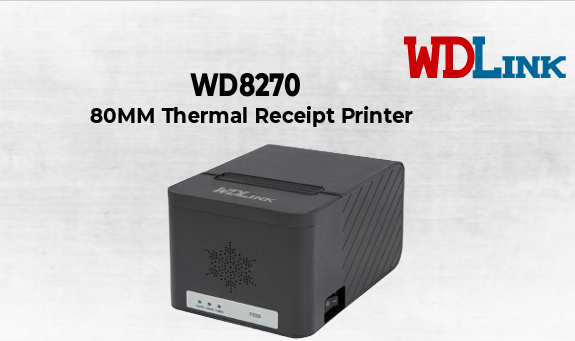 Imprimante thermique de tickets 80 mm WDLink WD8270 – USB + Ethernet au Maroc | SmartDS