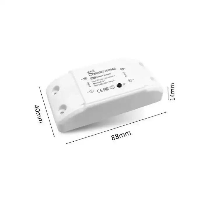 Interrupteur WiFi Smart Switch 10A 220V – Relais Domotique Maroc | SmartDS