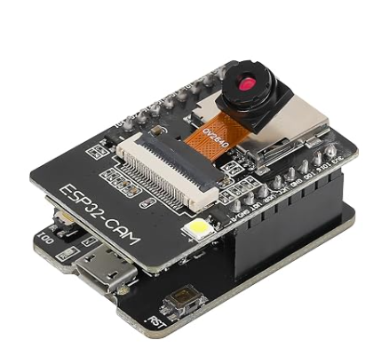 ESP32-CAM avec caméra OV2640 et adaptateur USB ESP32-CAM-MB – SmartDS Maroc